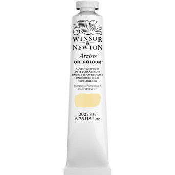 Oil paint Artists' Oil Colour - Winsor & Newton - Naples Yellow Light 200 ml