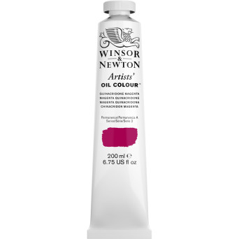 Oil paint Artists' Oil Colour - Winsor & Newton - Quinacridone Magenta 200 ml