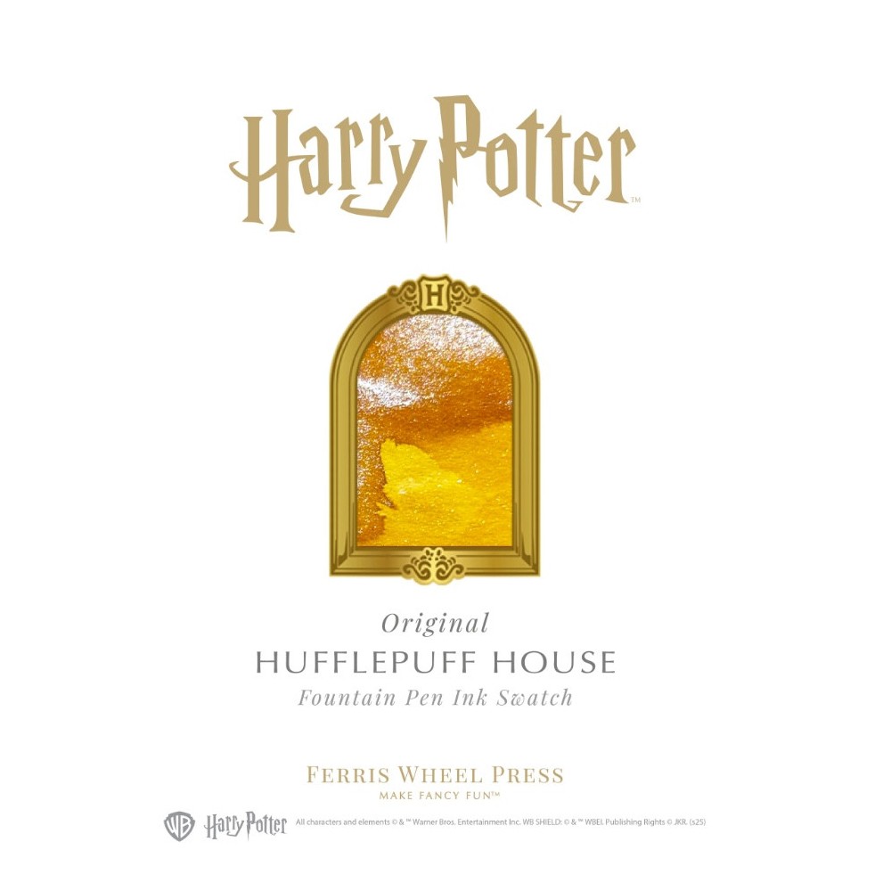Calligraphy ink Harry Potter - Ferris Wheel Press - Hufflepuff House 38 ml