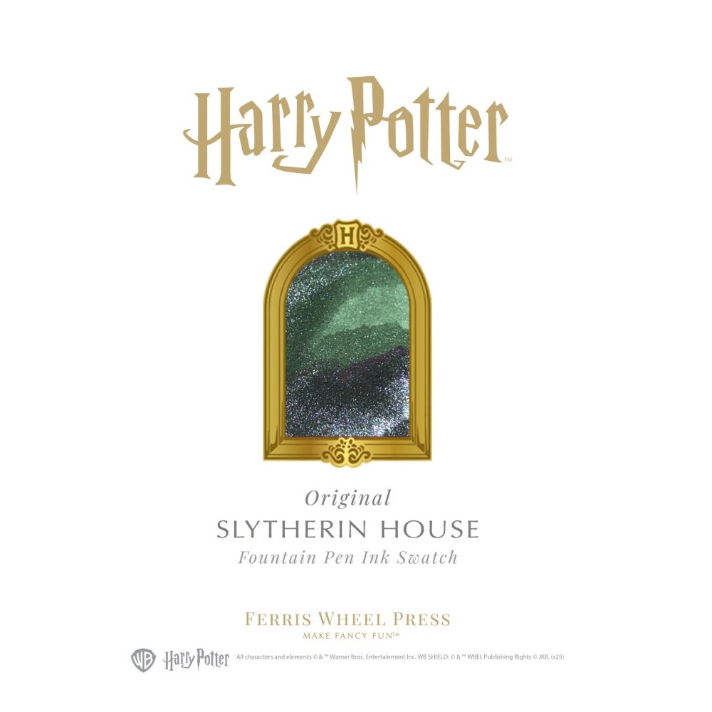 Calligraphy ink Harry Potter - Ferris Wheel Press - Slytherin House 38 ml