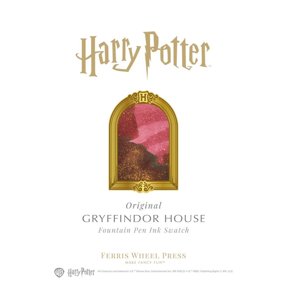 Calligraphy ink Harry Potter - Ferris Wheel Press - Gryffindor House 38 ml