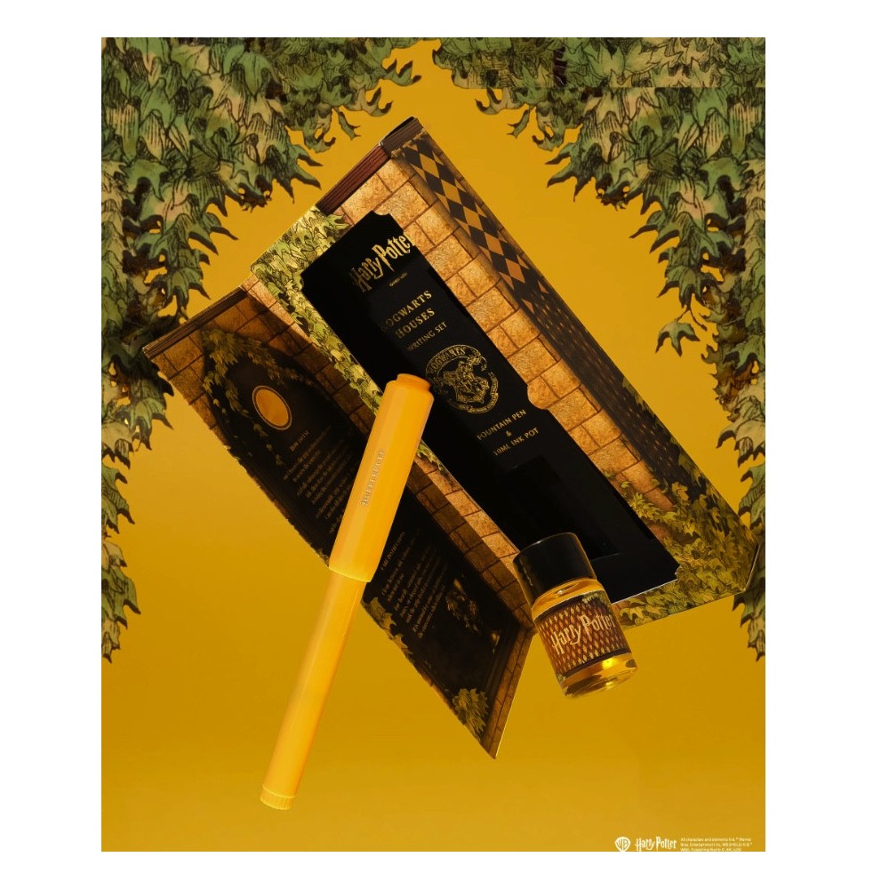Carousel Fountain Pen with ink - Ferris Wheel Press - Hufflepuff