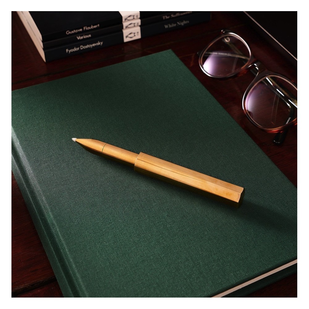 The Wren refillable writing pen - Tom’s Studio - Brass