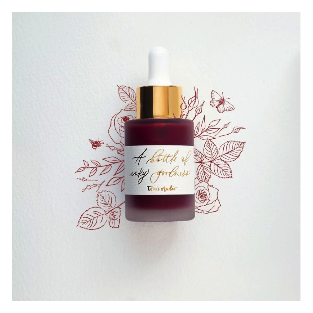 Tusz akrylowy do kaligrafii - Tom's Studio - English Rose 30 ml