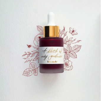 Tusz akrylowy do kaligrafii - Tom's Studio - English Rose 30 ml