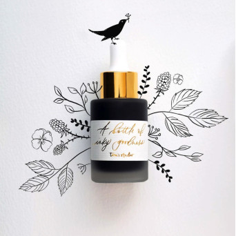 Tusz akrylowy do kaligrafii - Tom's Studio - Jet Black 30 ml