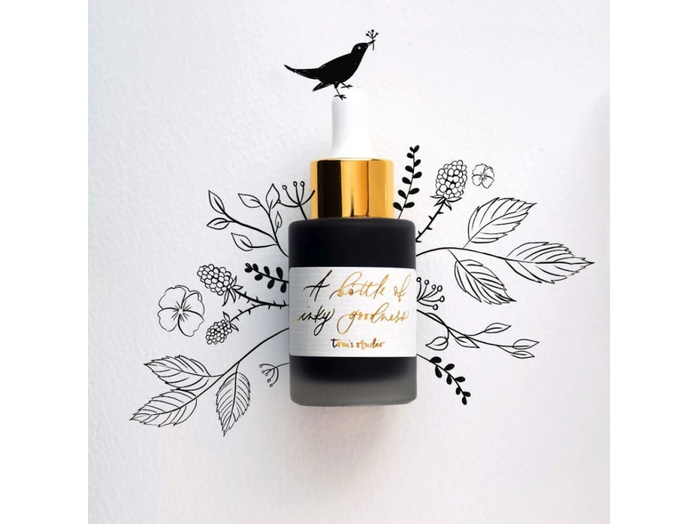 Calligraphy ink - Tom’s Studio - Jet Black 30 ml