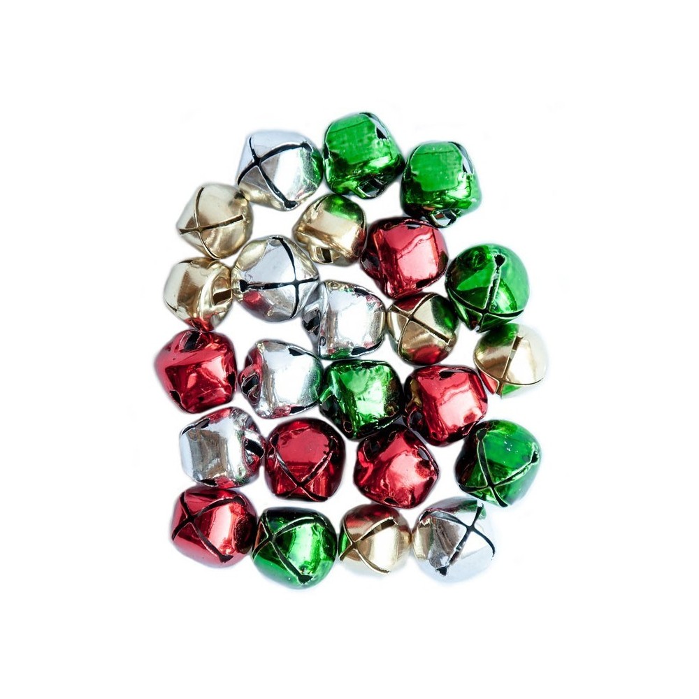 Christmas Craft Bells - DpCraft - 1 cm, 24 pcs.