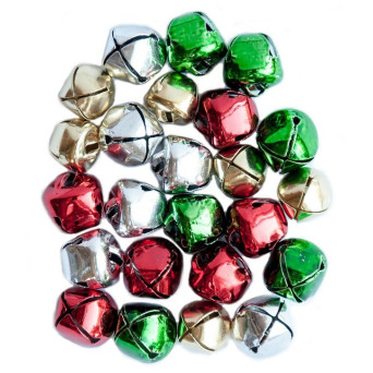 Christmas Craft Bells - DpCraft - 1 cm, 24 pcs.