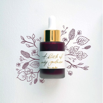 Tusz akrylowy do kaligrafii - Tom's Studio - Mulberry 30 ml