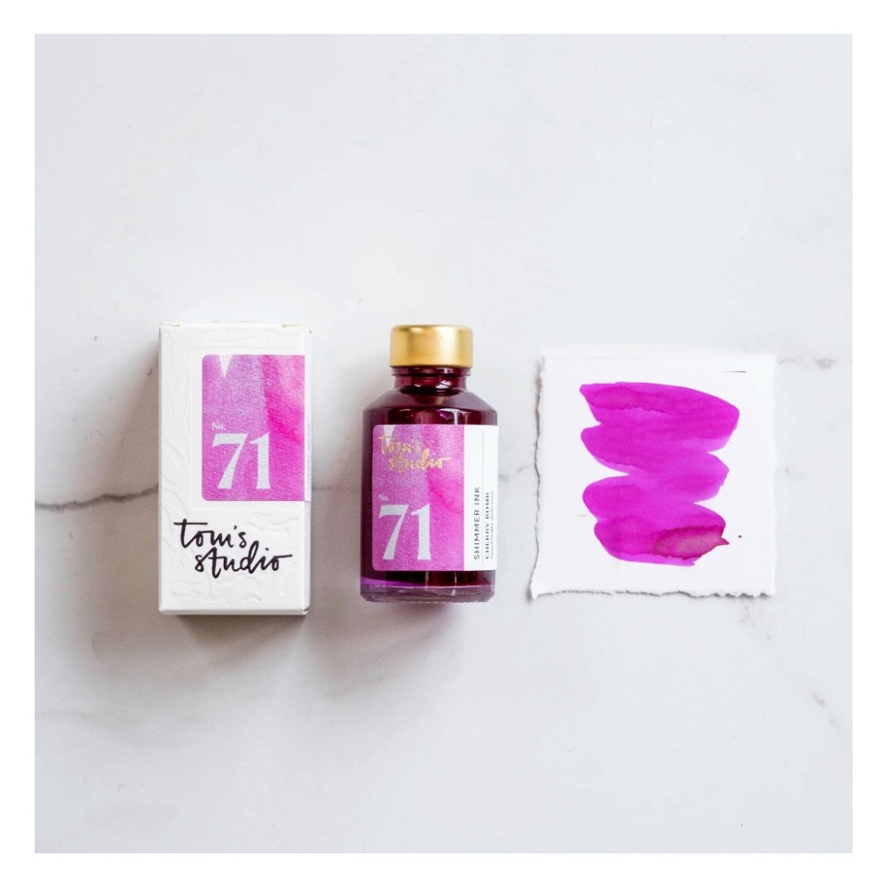 Atrament Shimmer Ink - Tom's Studio - 71 Cherry Bomb 50 ml
