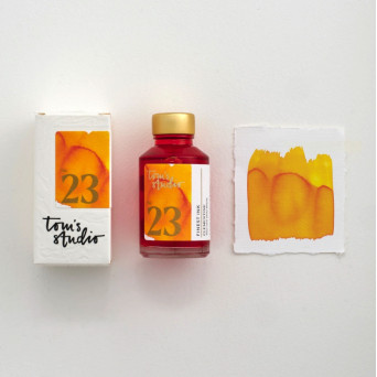 Finest fountain pen Ink - Tom’s Studio - 23 Clementine 50 ml
