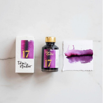 Finest fountain pen Ink - Tom’s Studio - 17 Damson 50 ml
