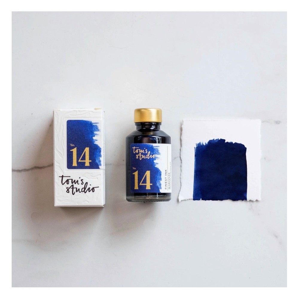 Finest fountain pen Ink - Tom’s Studio - 14 Marianas 50 ml