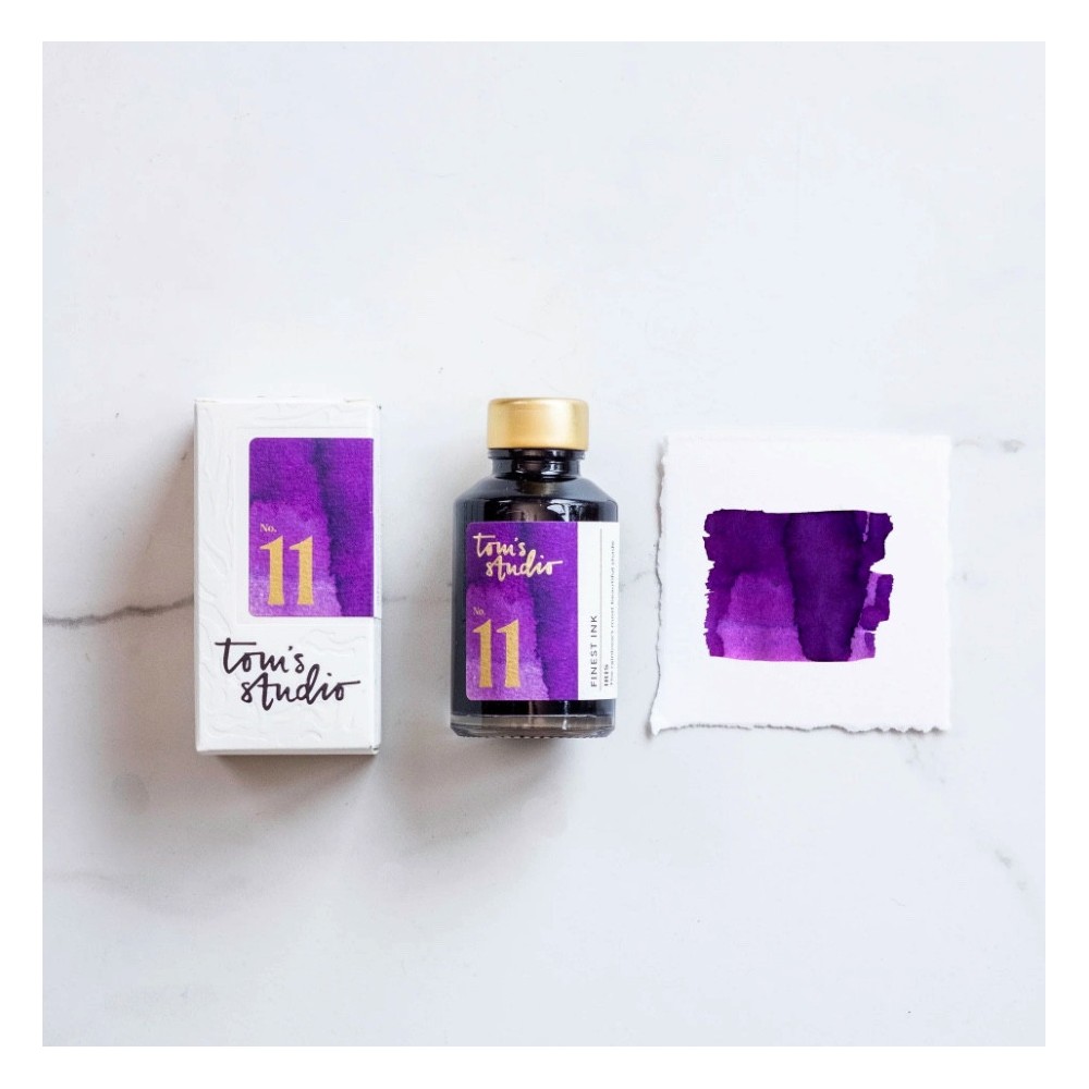 Finest fountain pen Ink - Tom’s Studio - 11 Iris 50 ml