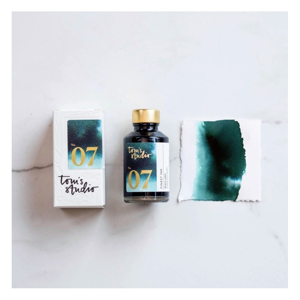 Finest fountain pen Ink - Tom’s Studio - 07 Mallard 50 ml