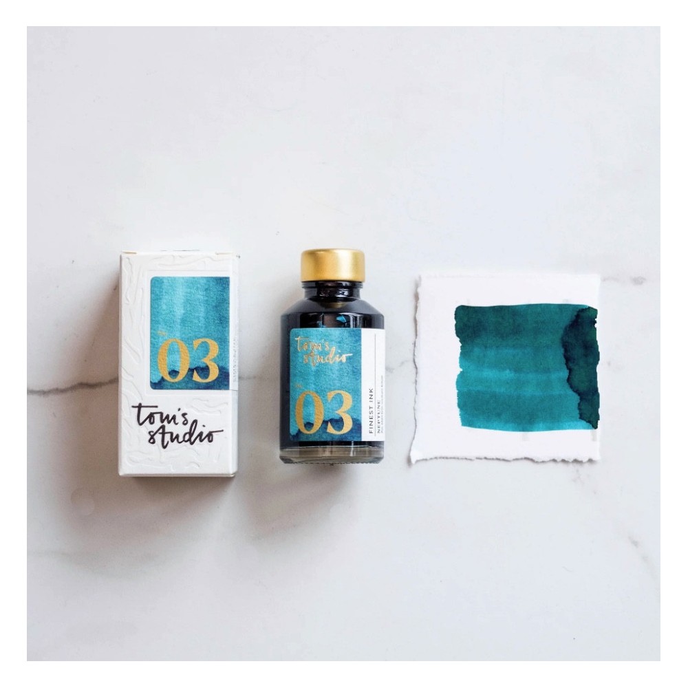 Finest fountain pen Ink - Tom’s Studio - 03 Neptune 50 ml