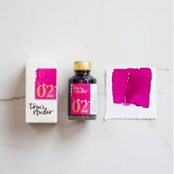 Atrament Finest Ink - Tom's Studio - 02 Raspberry Sorbet 50 ml