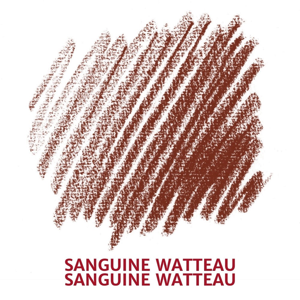 Set of Sketching Carrés Pastels - Conté à Paris - Sanguine Watteau 2 pcs