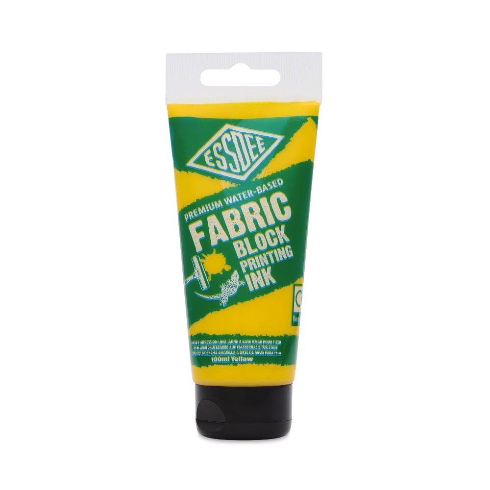 Fabric Block Printing Ink - Essdee - Yellow 100 ml