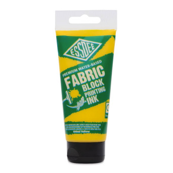 Fabric Block Printing Ink - Essdee - Yellow 100 ml
