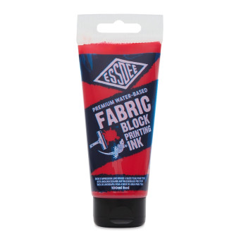 Farba tusz do linorytu Fabric Block Printing Ink - Essdee - Red 100 ml