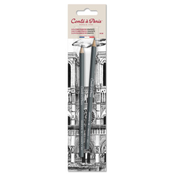 Zestaw ołówków Sketching - Conté à Paris - Graphite HB/2B 2 szt.