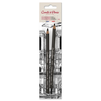 Sketching Pencils set - Conté à Paris - Charcoal HB/2B 2 pcs