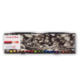 Zestaw pasteli Soft Pastels - Conté à Paris - 20 szt.