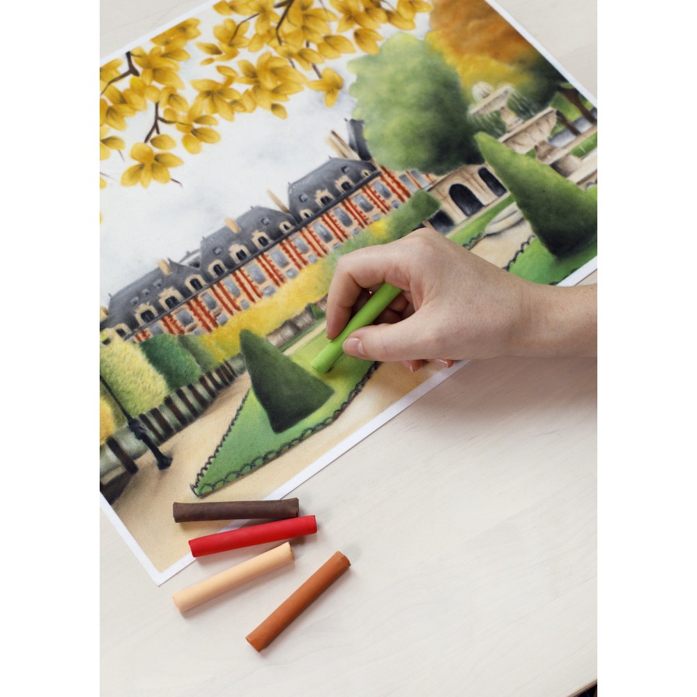 Set of Assorted Soft Pastels - Conté à Paris - 40 pcs