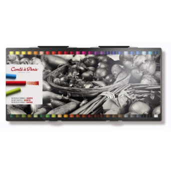 Zestaw pasteli Soft Pastels - Conté à Paris - 50 szt.