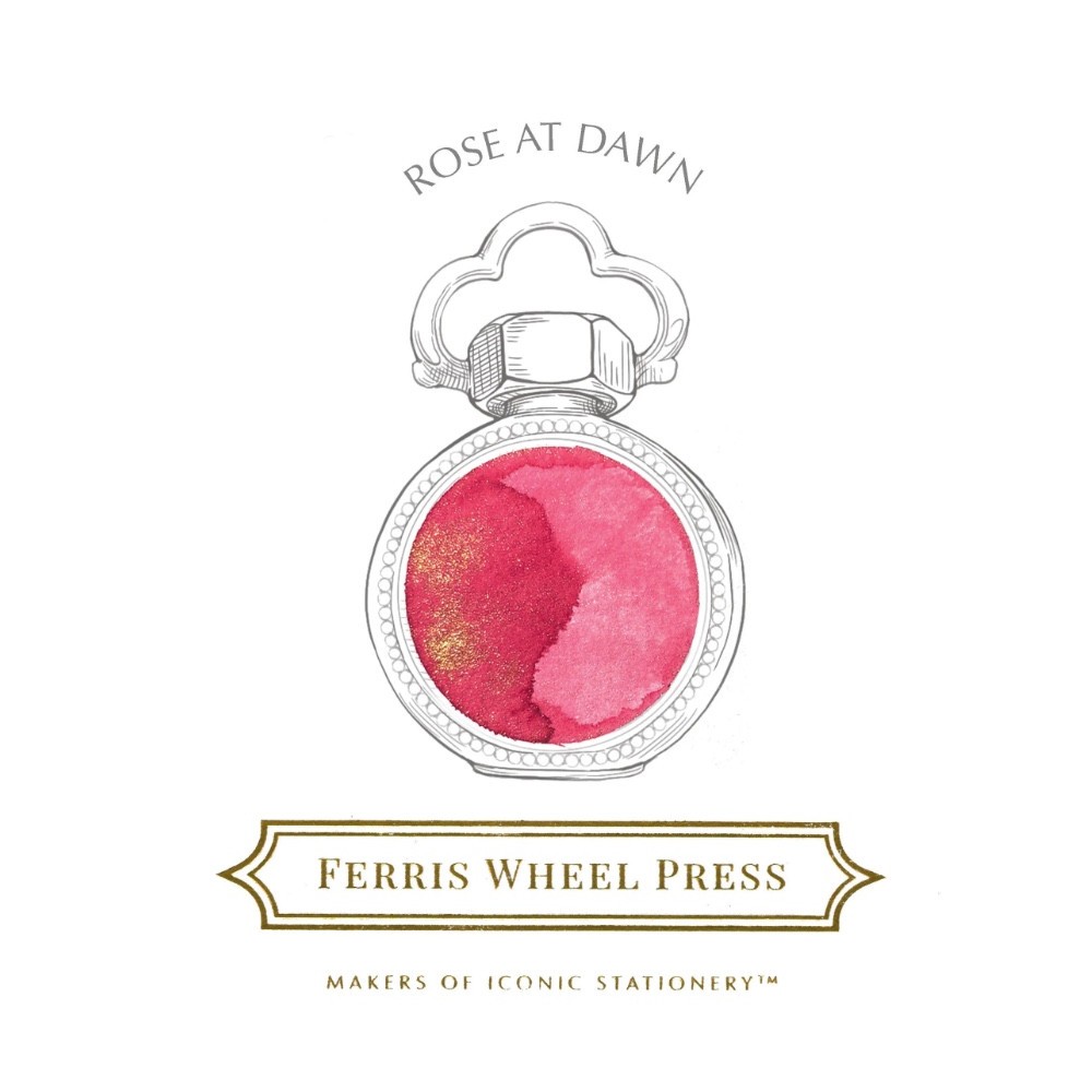 Calligraphy ink - Ferris Wheel Press - Rose at Dawn 38 ml