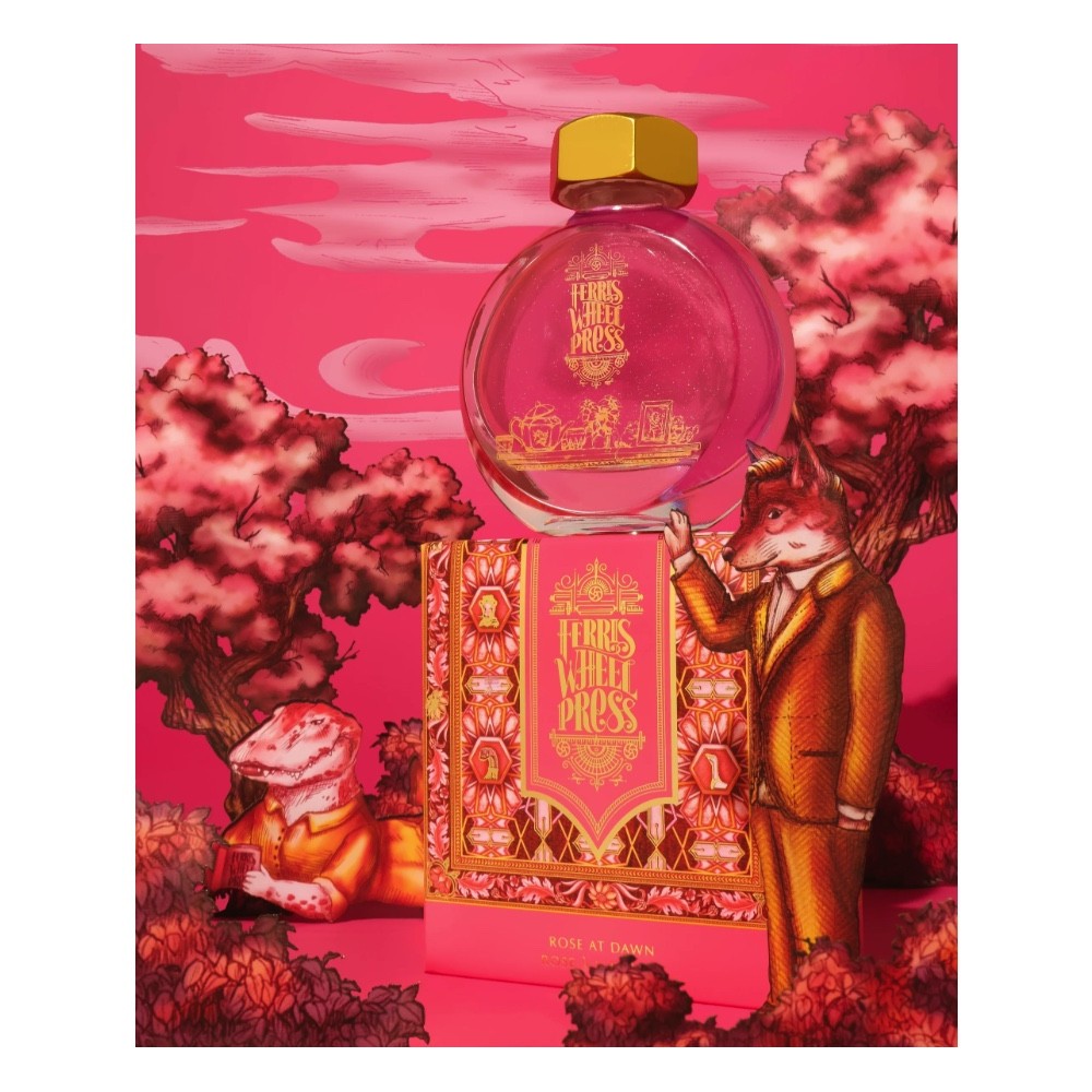 Calligraphy ink - Ferris Wheel Press - Rose at Dawn 38 ml
