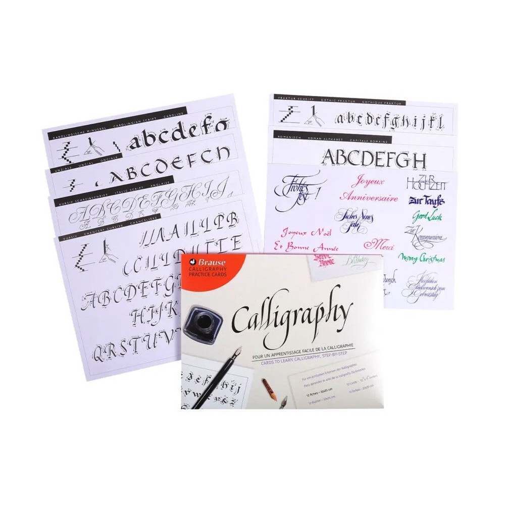 Calligraphy Practice Cards - Brause