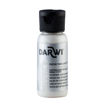 Fabric paint TEX - Darwi - White 50 ml