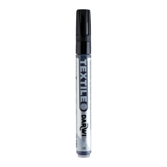 Textile fabric marker - Darwi - Black 2 mm