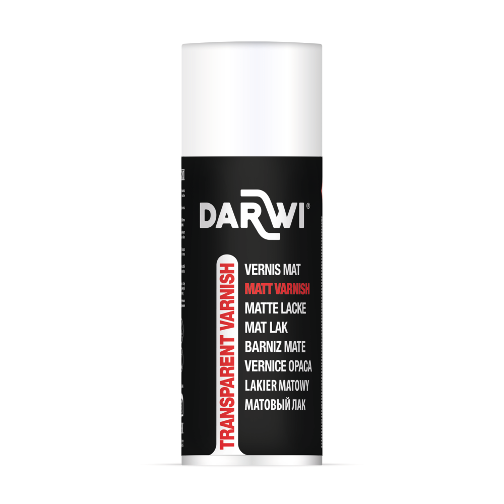 Werniks w sprayu - Darwi - Transparent Matt 400 ml