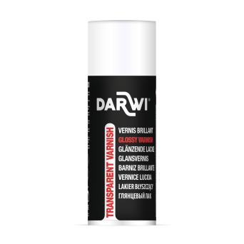 Werniks w sprayu - Darwi - Transparent Glossy 400 ml