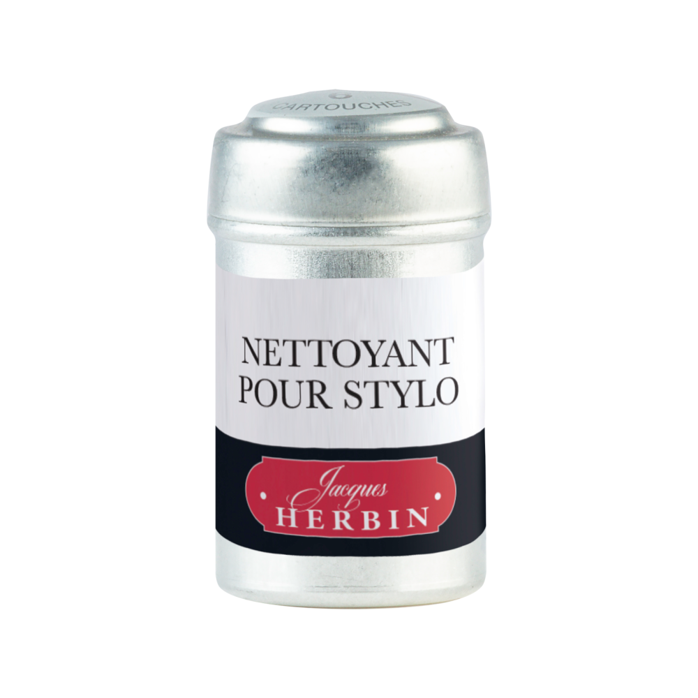 Fountain pen cleaning solution - J.Herbin - 6 pcs