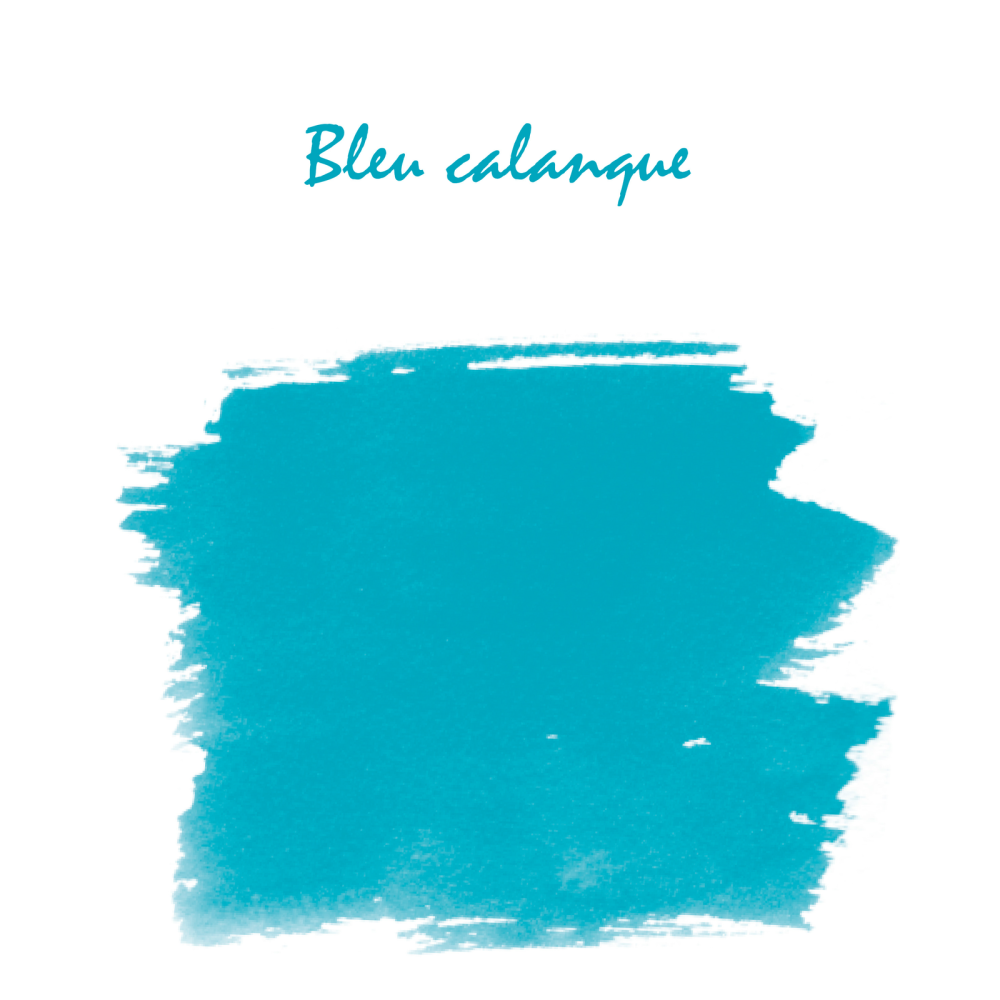 Ink cartridges - J.Herbin - Bleu Calanque 6 pcs