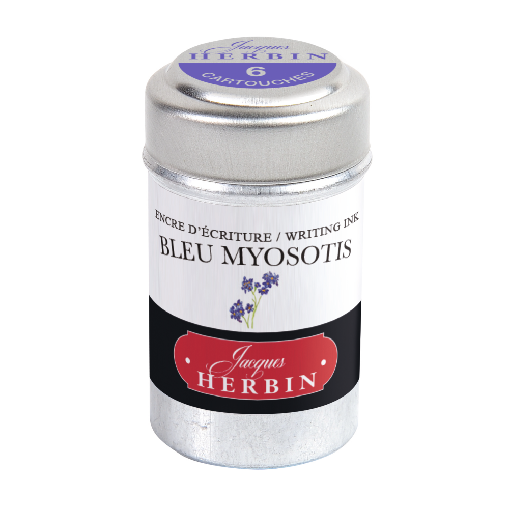 Naboje atramentowe - J.Herbin - Forget Me Not 6 szt.