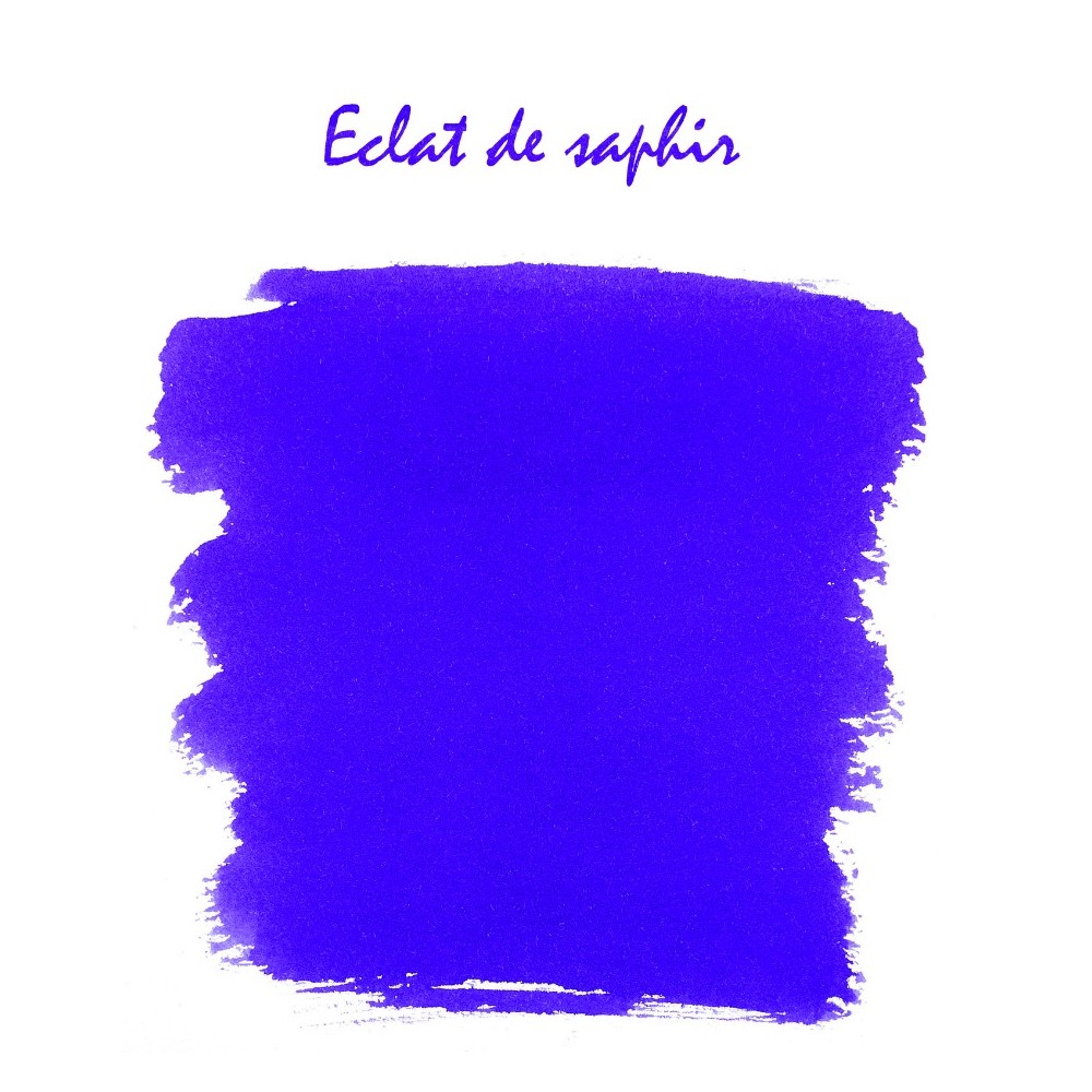Naboje atramentowe - J.Herbin - Sapphire Sparkle 6 szt.