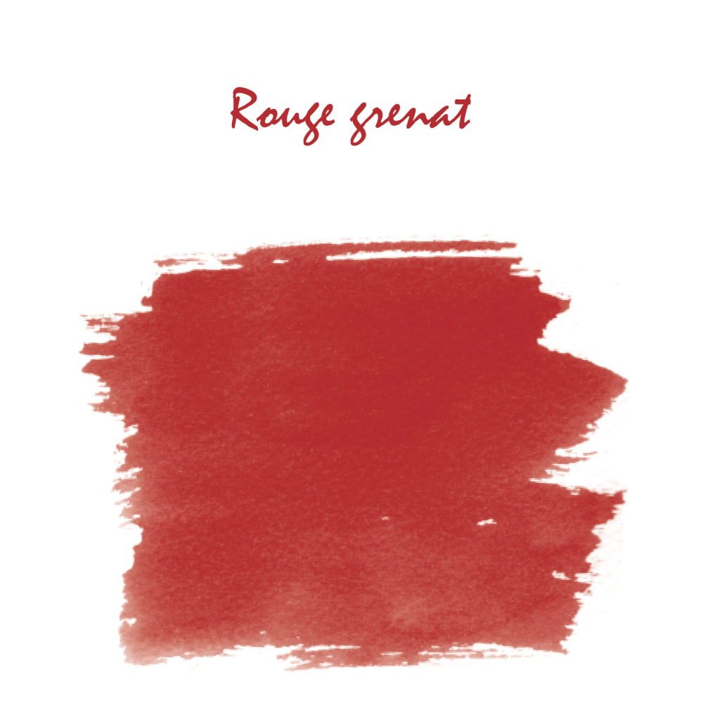 Ink cartridges - J.Herbin - Garnet Red 6 pcs