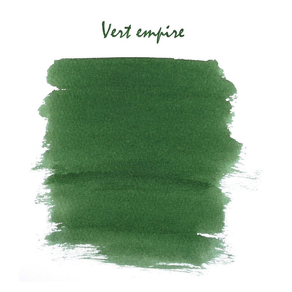 Ink cartridges - J.Herbin - Empire Green 6 pcs