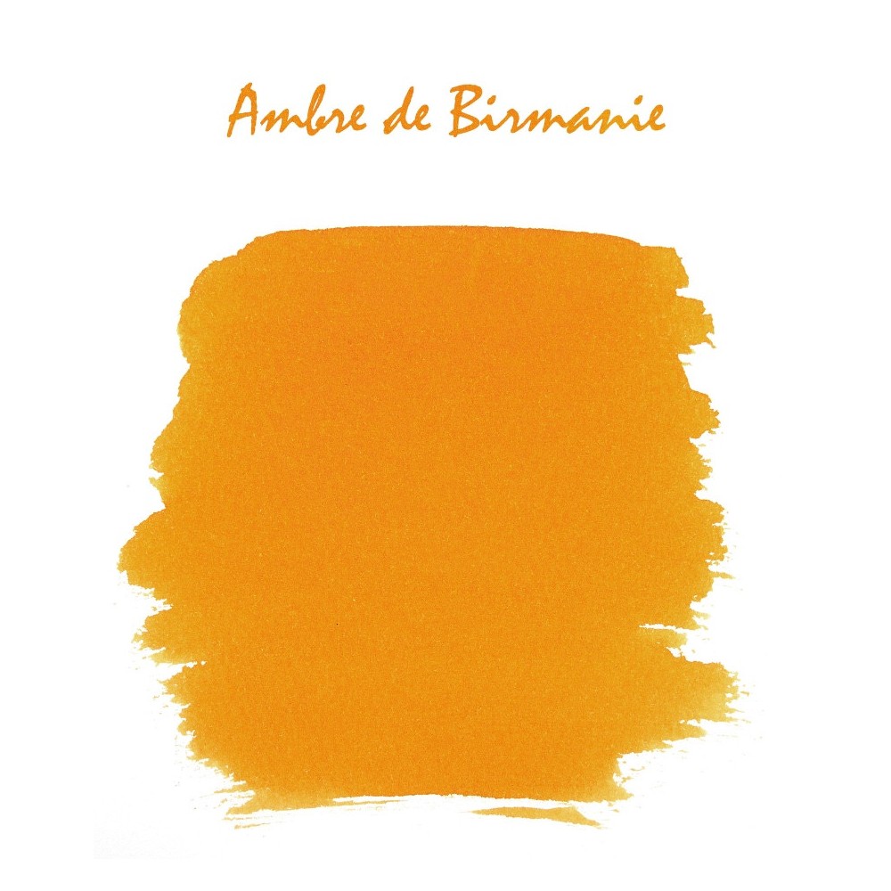 Ink cartridges - J.Herbin - Amber of Birmany 6 pcs