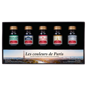 Zestaw atramentów Colors of Paris - J.Herbin - 5 x 10 ml