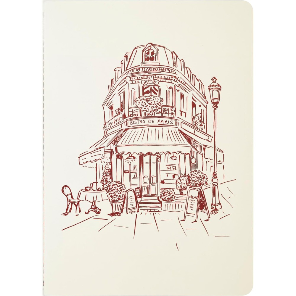 Ruled notebook Bistro Parisien A5 - J.Herbin - 120 g