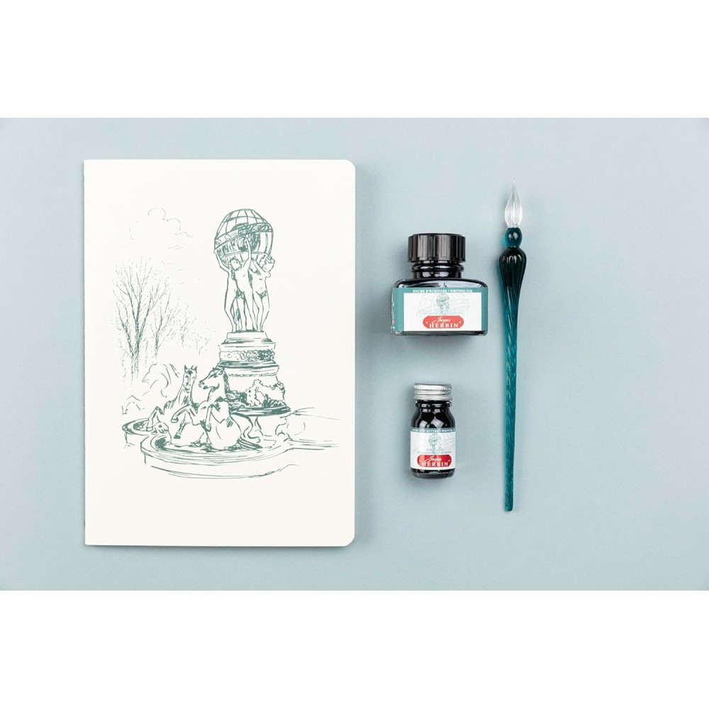 Notes w linie Fontaine des Quatre A5 - J.Herbin - 120 g/m2