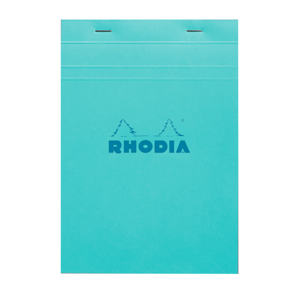Squared notebook No.16 A5 - Rhodia - Azure 80 g/m2 80 sheets