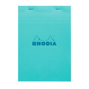 Squared notebook No.16 A5 - Rhodia - Azure 80 g/m2 80 sheets